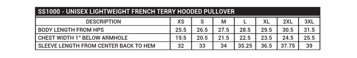 Independent Trading Co. Unisex Loopback Terry Hoodie