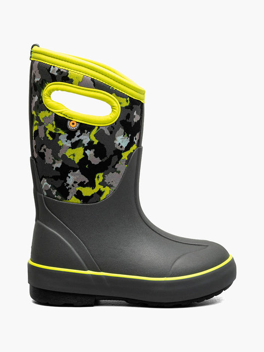 Bogs Big Kids 3 Season Boots Classic II Camo Texture