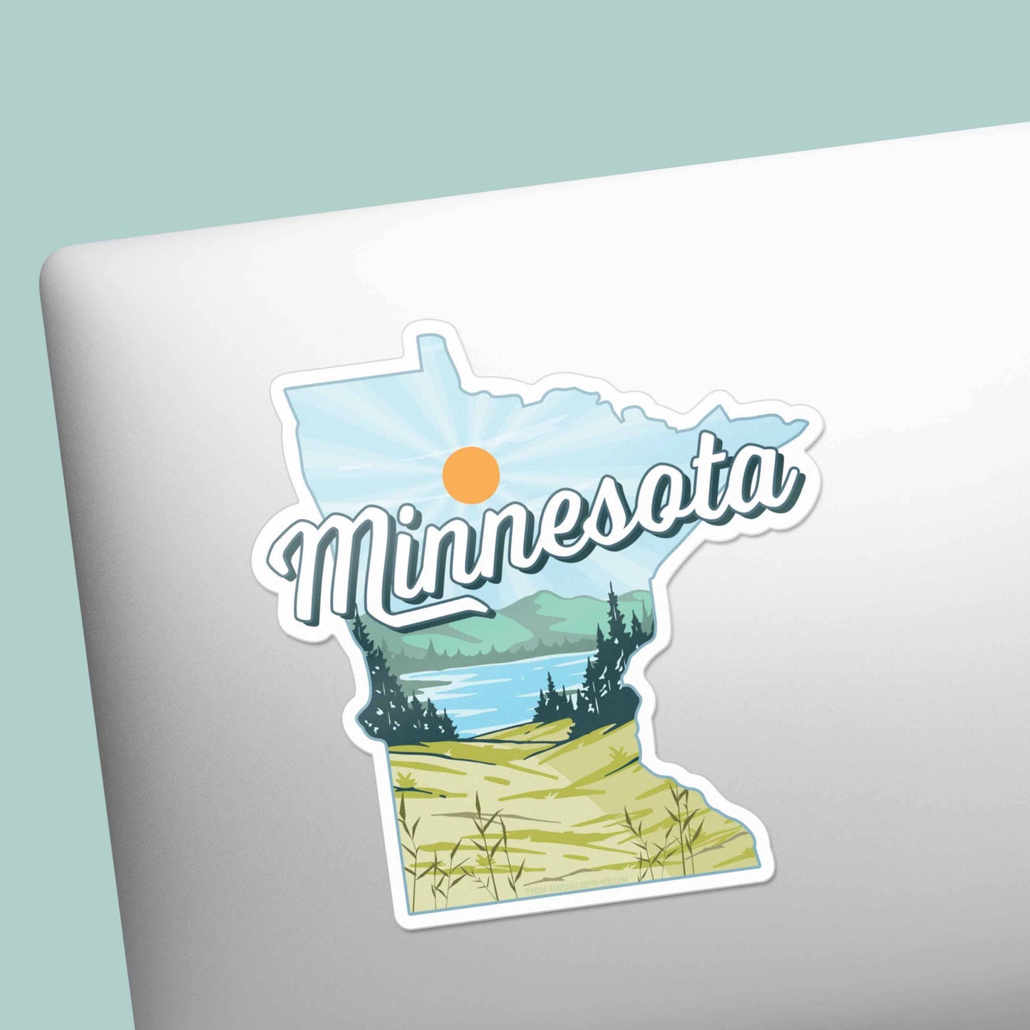 Minnesota Lakes Sticker