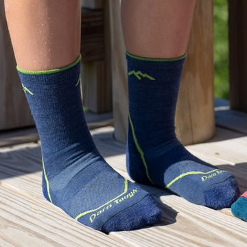 Kids Light Hiker Micro Crew Lightweight Sock
