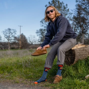 Men’s Animal Haus Crew Lightweight Lifestyle Sock