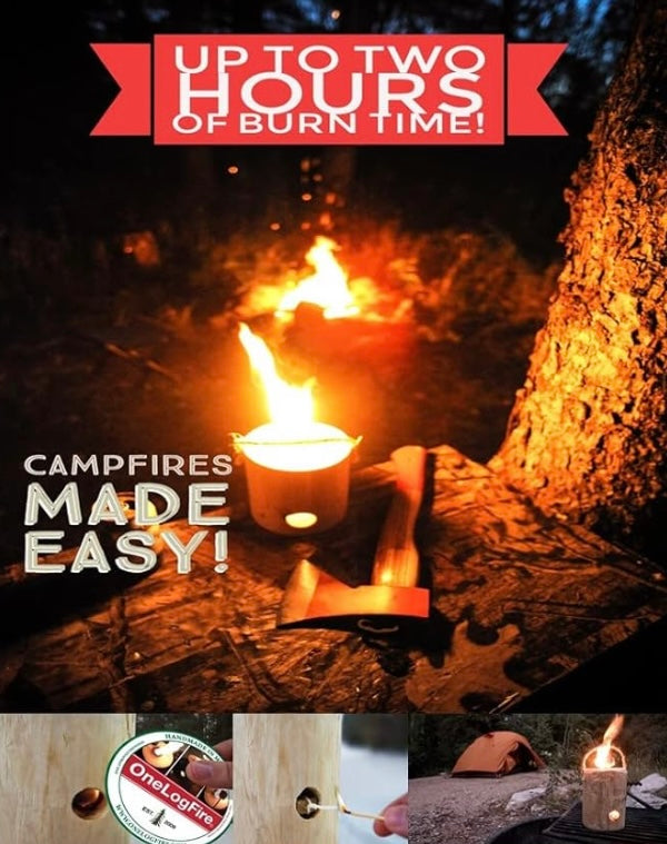 Original One Log Fire