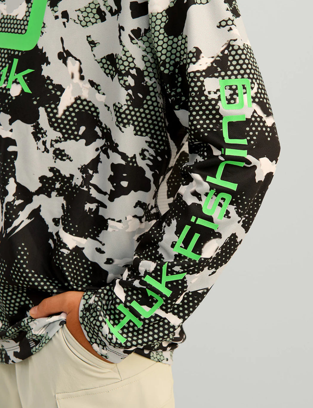 HUK Youth Icon Printed Hoodie