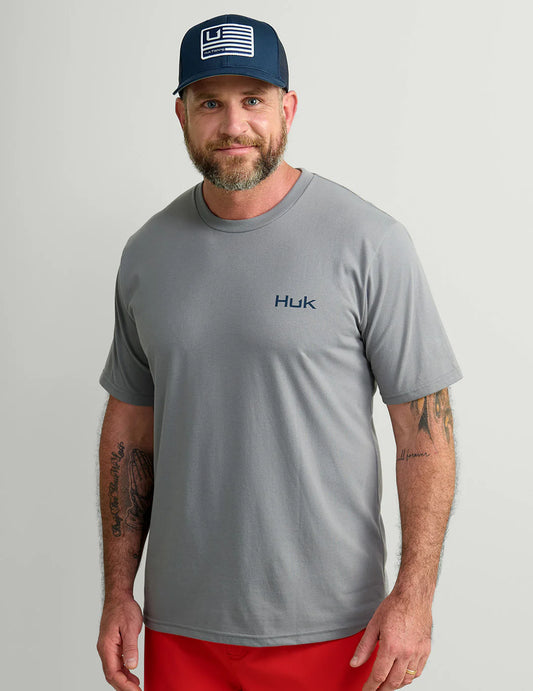 HUK Men's KC Americana Series Tee