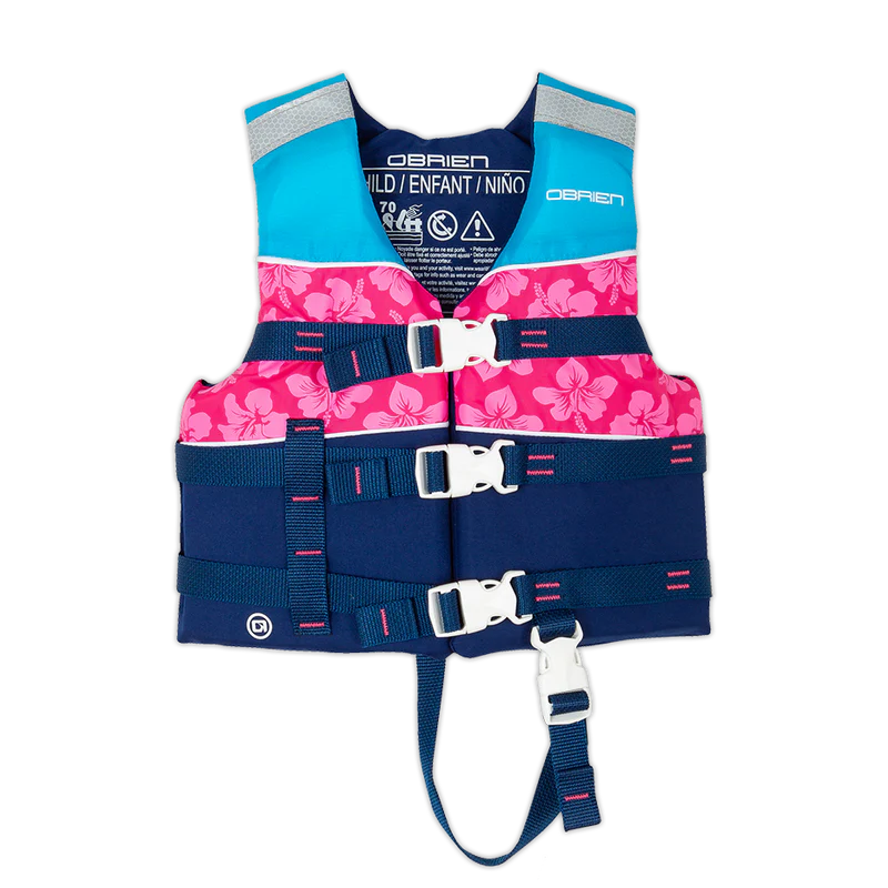 O'Brien Child Nylon Life Vest - Pink