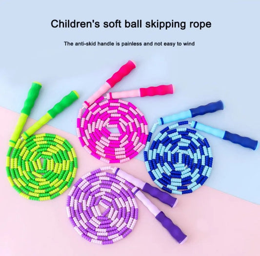 Soft-beaded Jump Rope