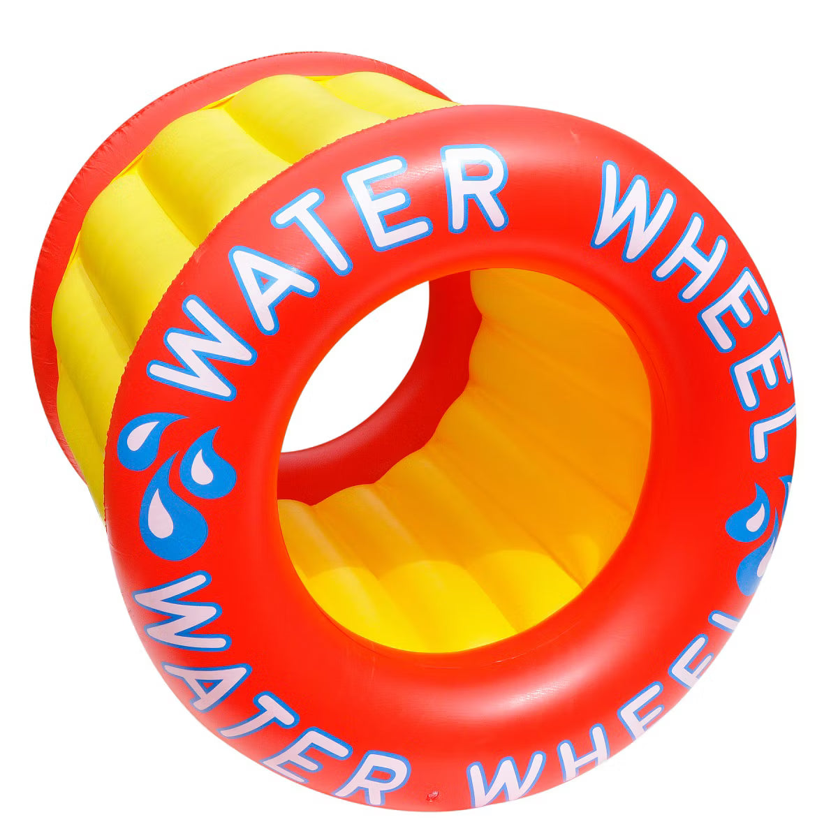 Swimline 40" Inflatable 1-PersonWater Wheel Swimming Pool Raft Toy