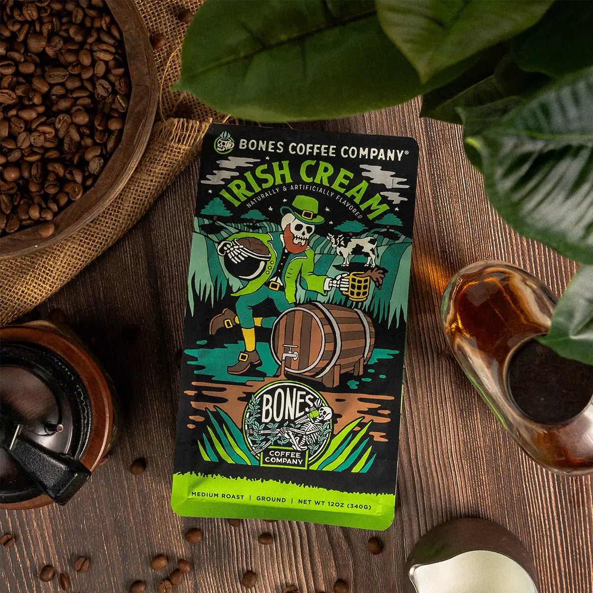 Irish Cream Flavored Coffee | 12oz | Whole Bean & Ground