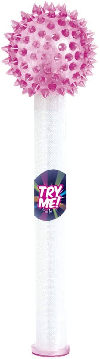 Cosmic Ray Wand, Flashing Squeezy Spikey Party Toy