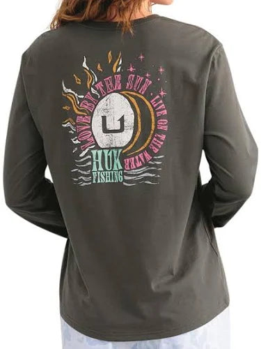 HUK Women's Cotton Long Sleeve