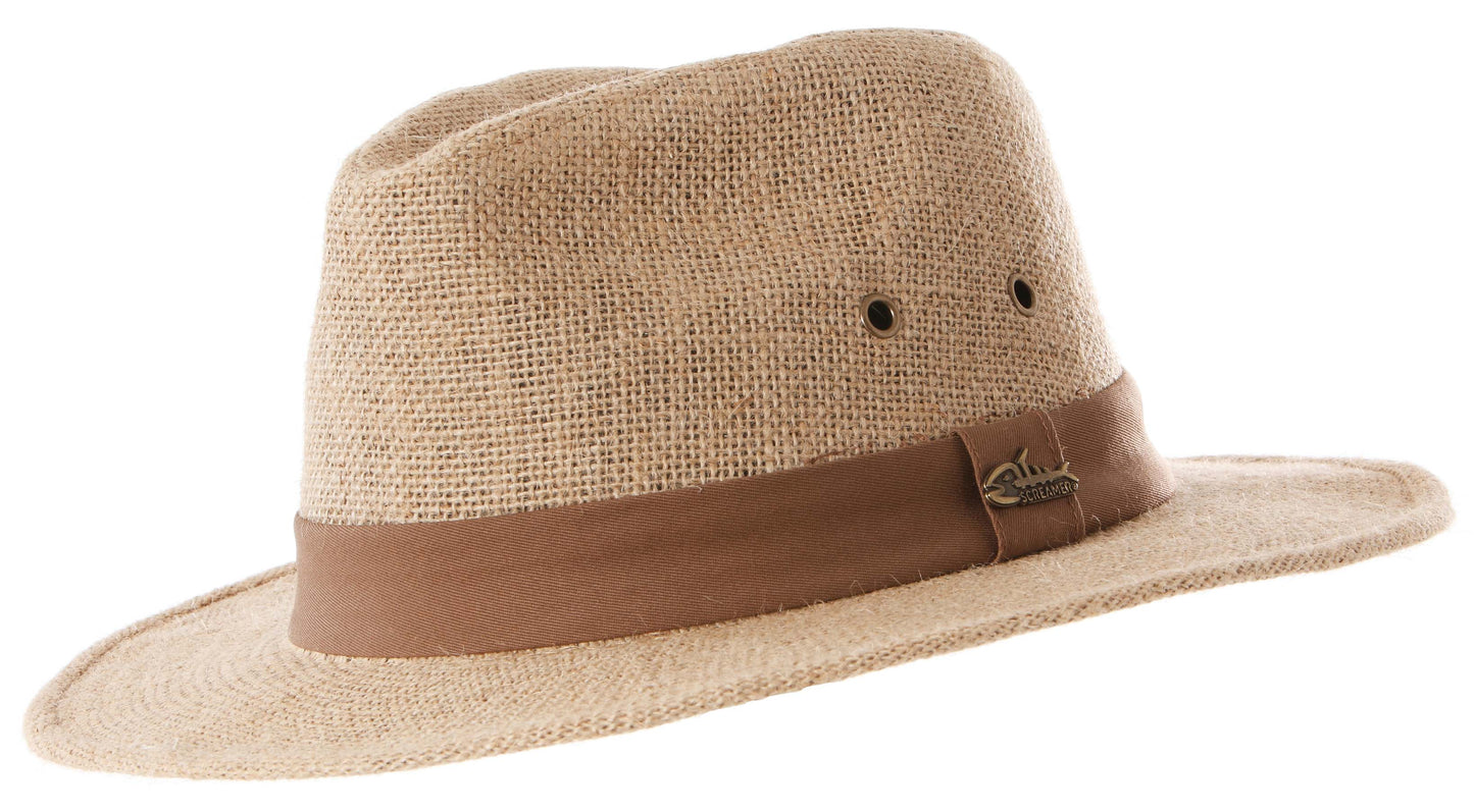 Screamer Clark Hemp Panama Sun Hat