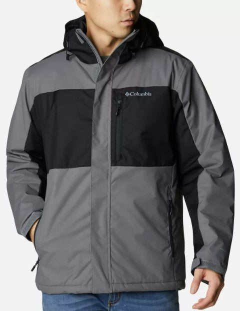 Columbia Men’s Tipton Peak II Insulated Jacket - City Grey/Black