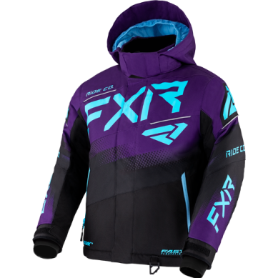 Youth Boost Jacket, Purple/Blue Sky