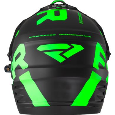 FXR Torque X Team Helmet w/ Electric Shield and Sun Shade, Lime