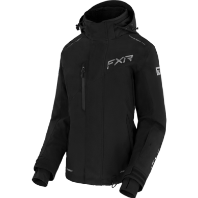 FXR Women's Edge Jacket, Black/Silver