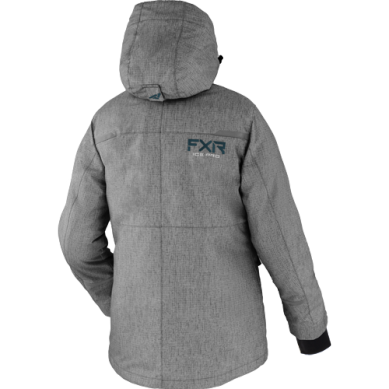 FXR Women's Excursion Ice Pro Jacket, Grey Linen/Ocean