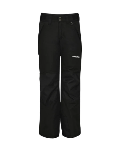 Arctix Youth Reinforced Snow Pant, Black