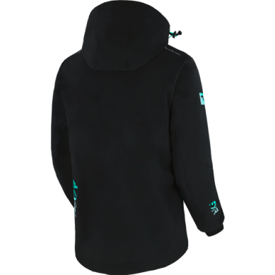 FXR Women's Edge Jacket Black/Seafoam