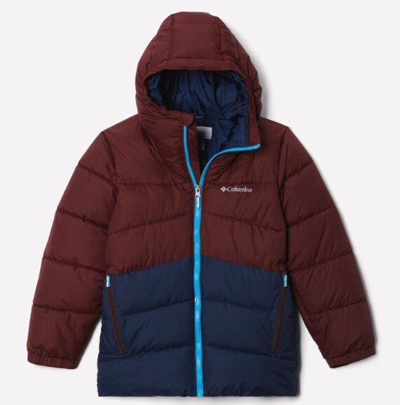 Columbia Arctic Blast Boys Jacket, Elderberry/Collegiate Navy