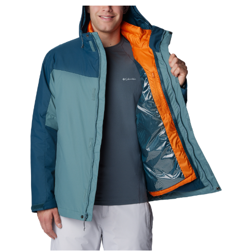Columbia Men's Whirlibird IV Interchange Jacket, Night Wave