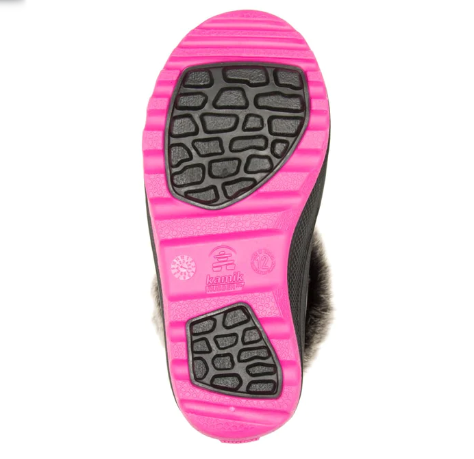 Kamik Girls Powdery, Charcoal