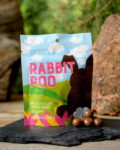 Rabbit Poo (milk chocolate pretzel balls)