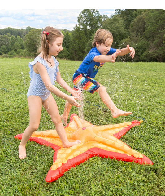 HearthSong 5 ft. Starfish Sprinkler Splash Pad
