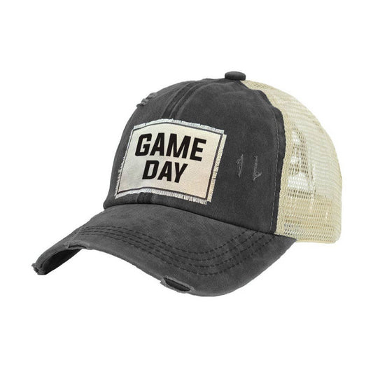 Game Day - Vintage Distressed Trucker Adult Hat