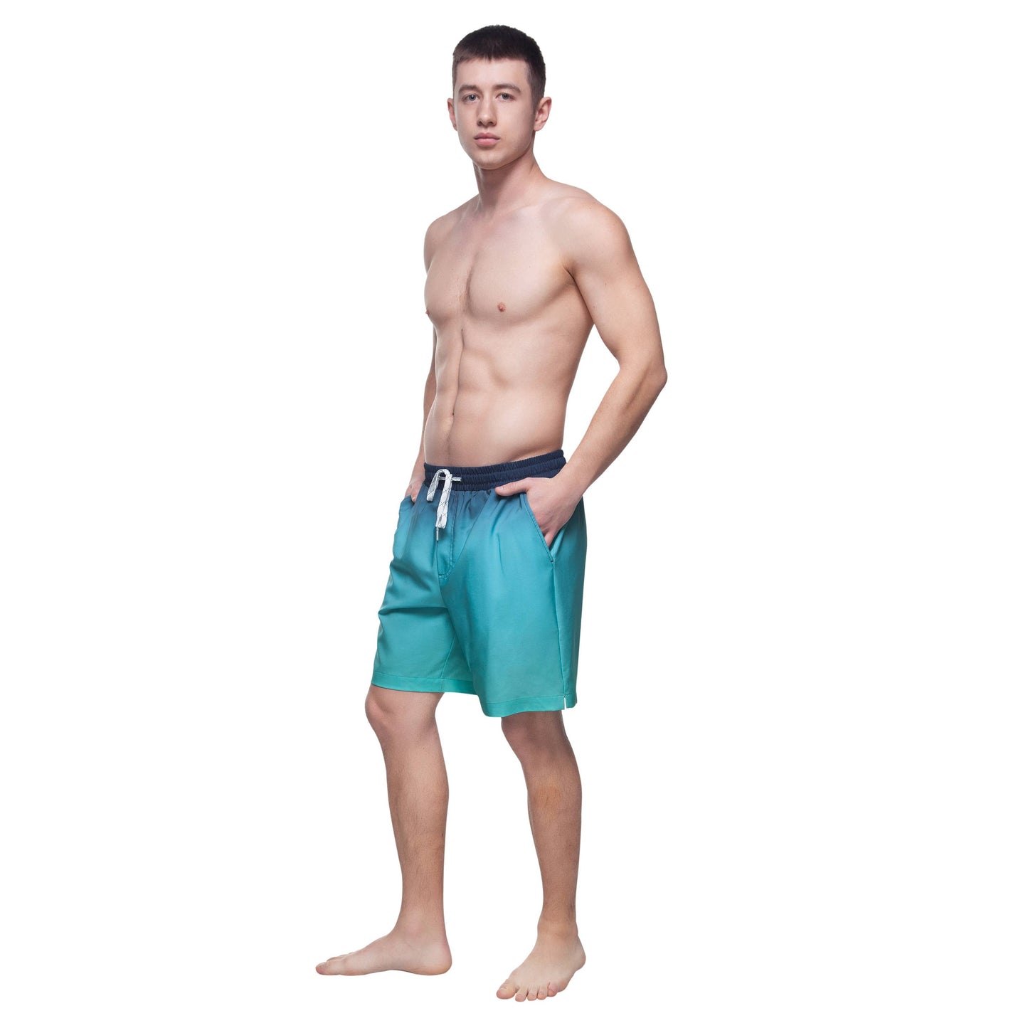Men's 7'' Stretch Swim Short with Compression Liner Swimwear