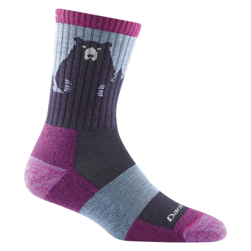 Women’s Bear Town Micro Crew Lightweight Hiking Sock