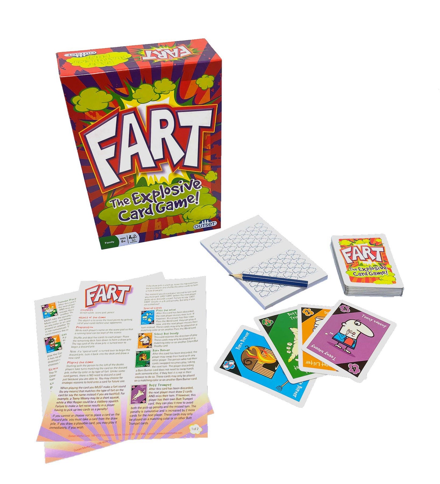 Fart – The Explosively Funny Card Game!