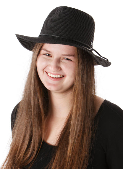 Screamer Holiday Sun Hat Black