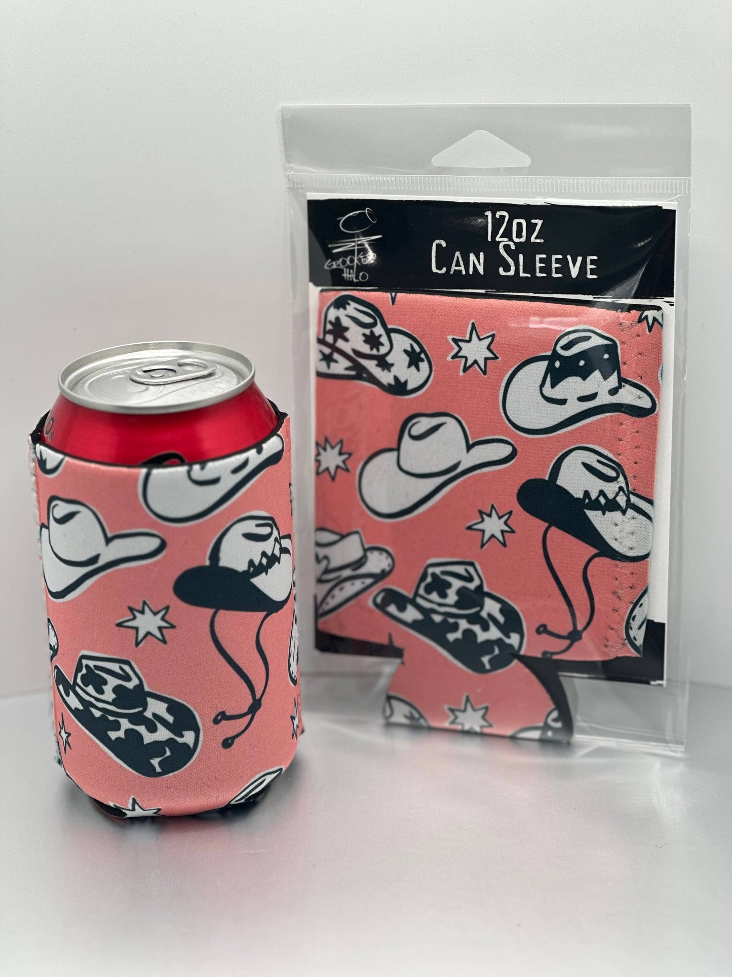 Cowboy Hats Neoprene Can Sleeve