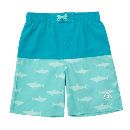 Toddler Boys‘ Mesh Lined Quick Dry Swim Trunks Swimwear