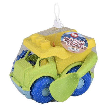Dump Truck And 5pc Sand Toys