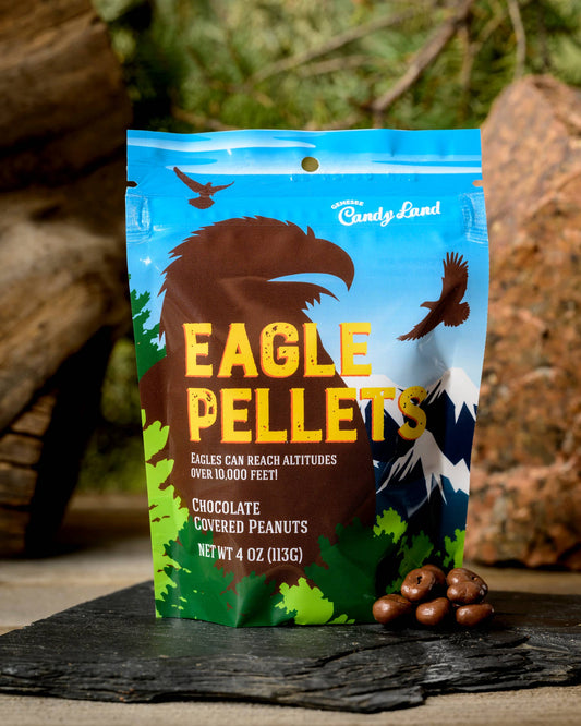 Eagle Pellets (chocolate covered peanuts)