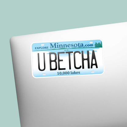 You Betcha Minnesota Bumper Sticker - Cute Midwest Decals