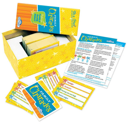 Family Charades Retro Design