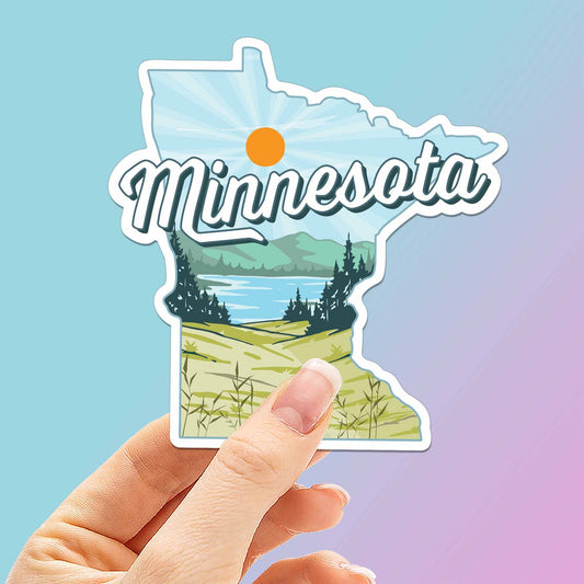 Minnesota Lakes Sticker