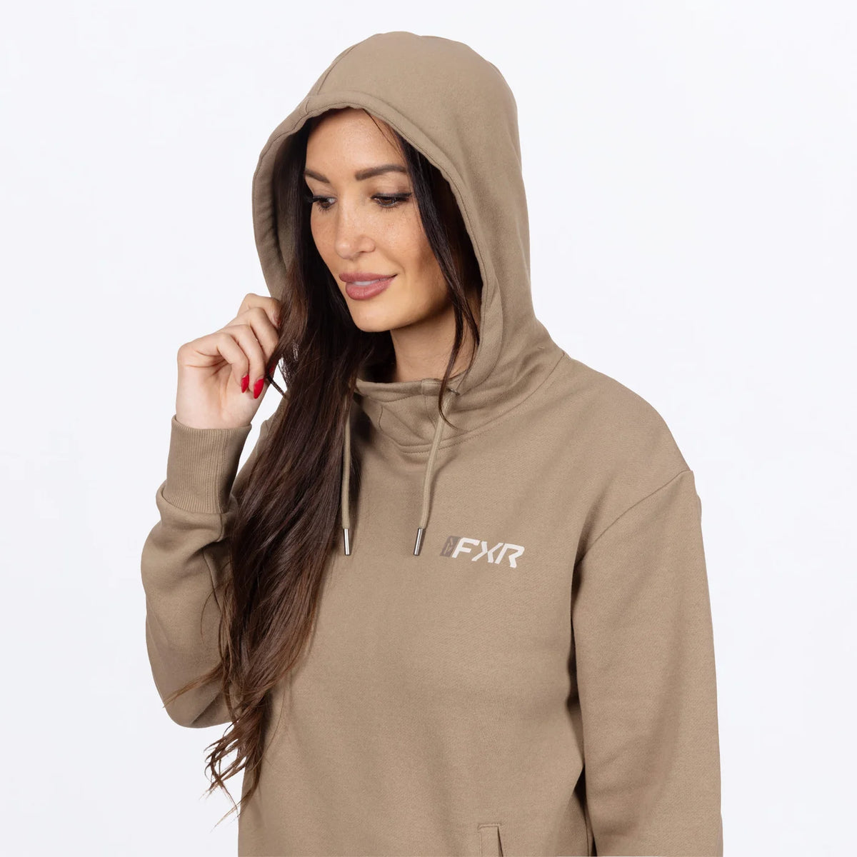 FXR Women's Mitered Cotton Hoodie