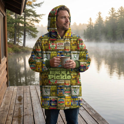 Brief Insanity Pickle Blanket Hoodie