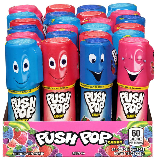 Push Pop Assorted Flavors 24 COUNT