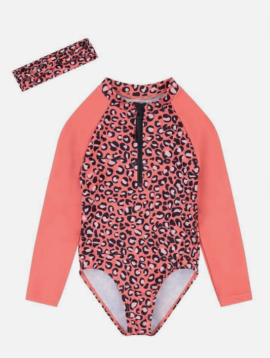 Girls Rashguard Swim Suit