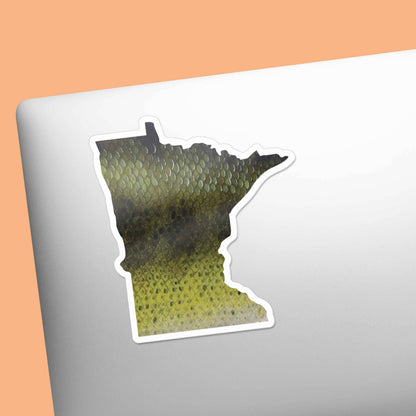 sticker Largemouth Bass Minnesota Fishing - MN Fish Decal