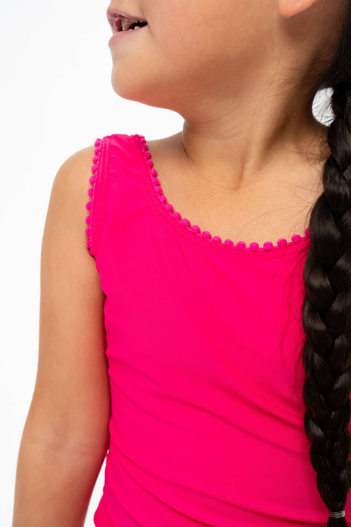 Hibiscus Bow Tie Kids One Piece
