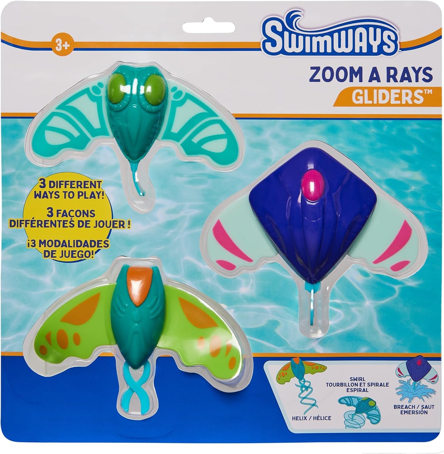 Swimways Zoom A Rays Gliders