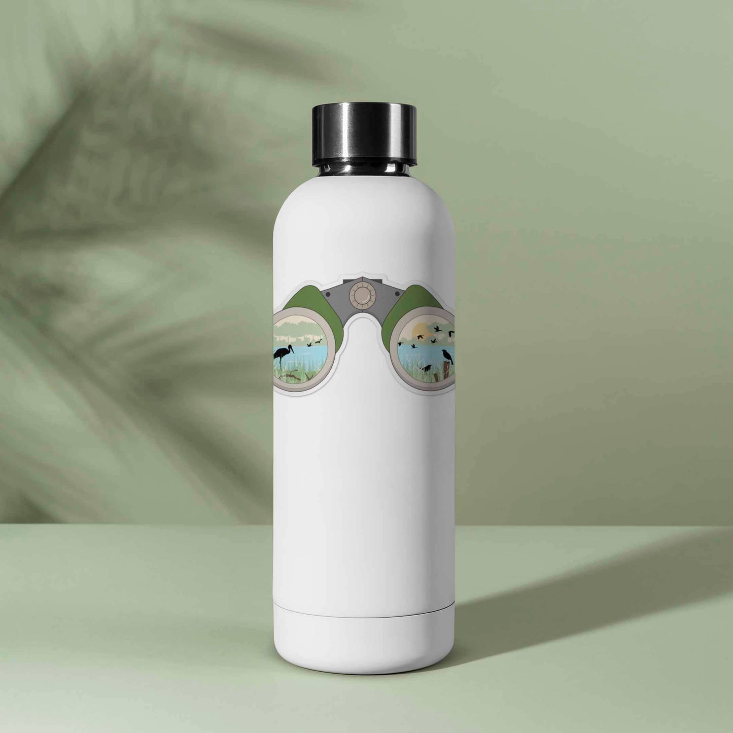 Binoculars Birdwatching Sticker