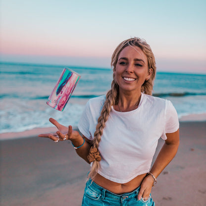 SIC Slim Can Cooler | Cotton Candy
