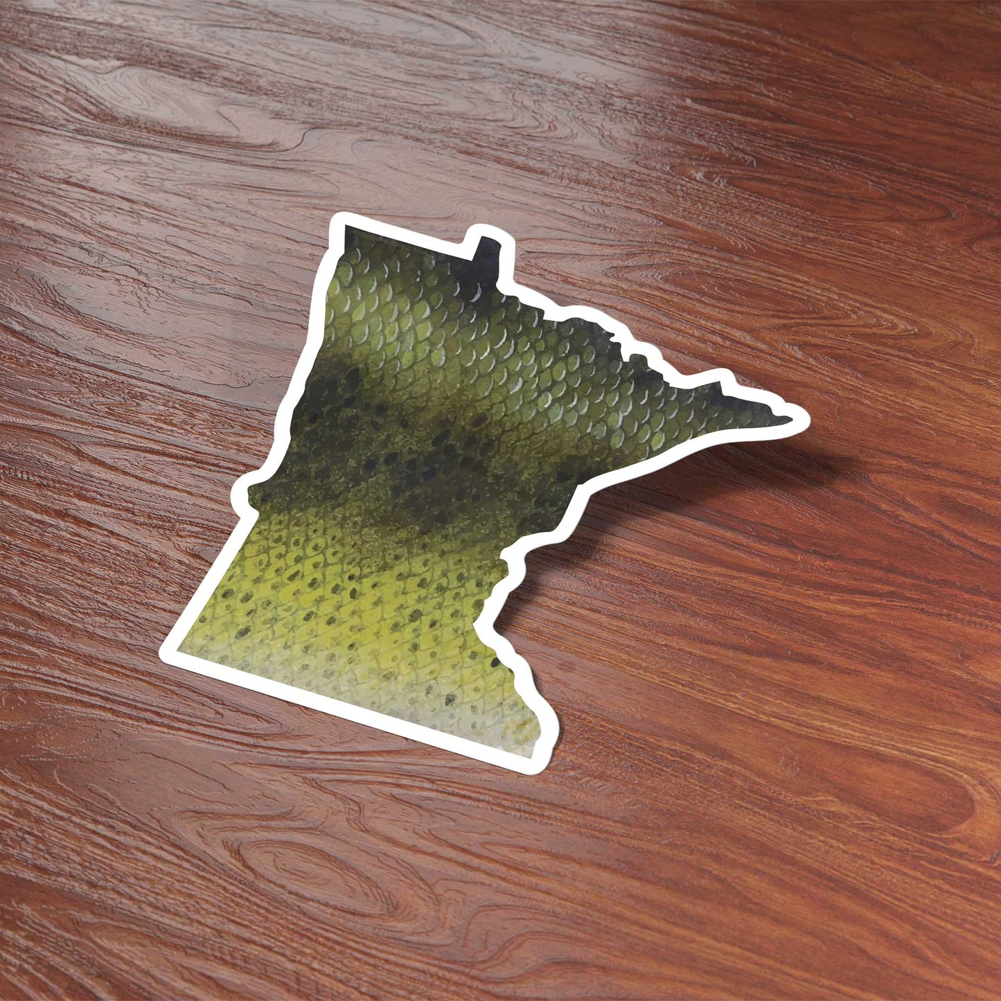 sticker Largemouth Bass Minnesota Fishing - MN Fish Decal