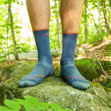 Darn Tough Men’s Light Hiker Micro Crew Lightweight Hiking Socks